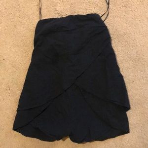 Black Romper Princess Polly
